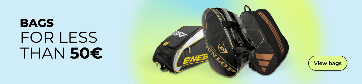 PADEL BAGS FOR LESS THAN 50€